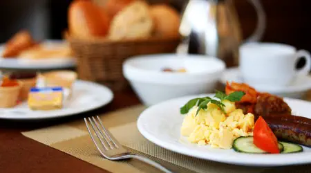 Breakfast plate