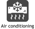 Symbol Air conditioning