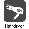 Symbol Hairdryer