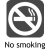Symbol No smoking