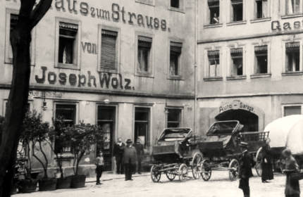 Geschichte Hotel Strauss Würzburg