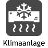 Symbol Klimaanlage